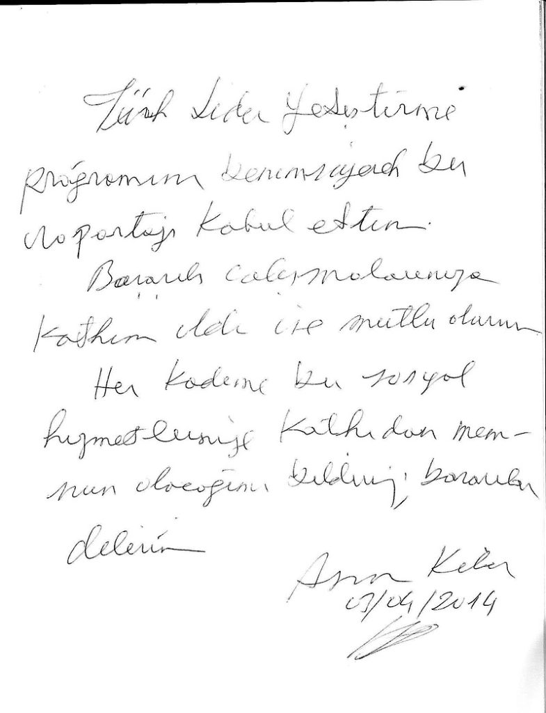 Asım Kibar Şeref Defteri